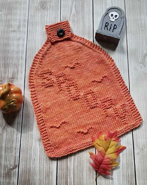 Spoopy Dishtowel