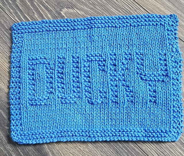 Ducky Dishcloth