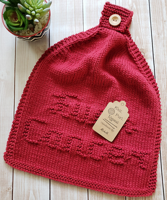 Fuck Cancer Cursive Dishtowel