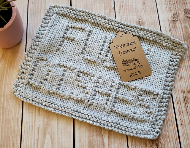 Fuck Dishes Dishcloth