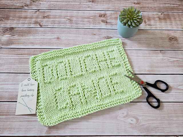 Douche Canoe Dishcloth