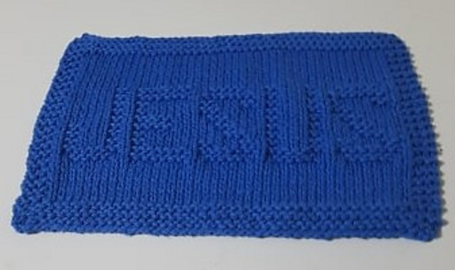 Jesus Dishcloth