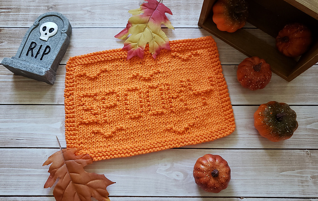 Spooky Dishcloth