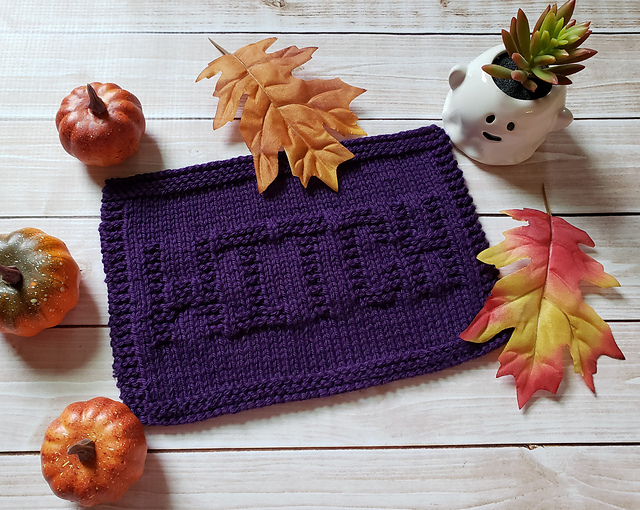 Witch Dishcloth