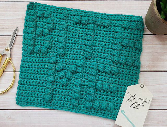 Bite Me Dishcloth