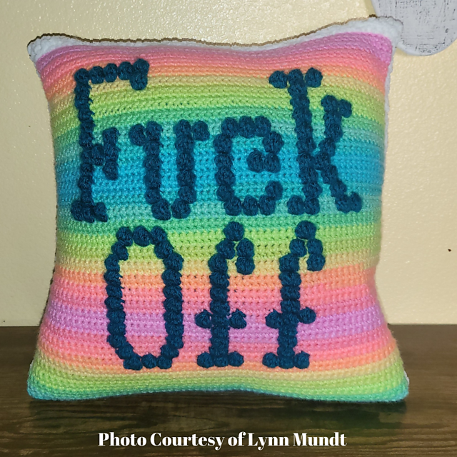 Fuck Off Pillow