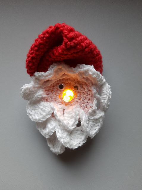 Little Santa Cover led tea light