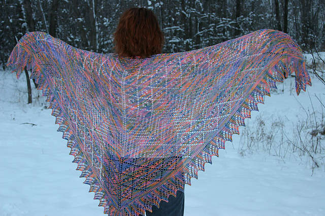 Weeping Willow Shawl