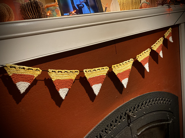 Candy Corn Bunting