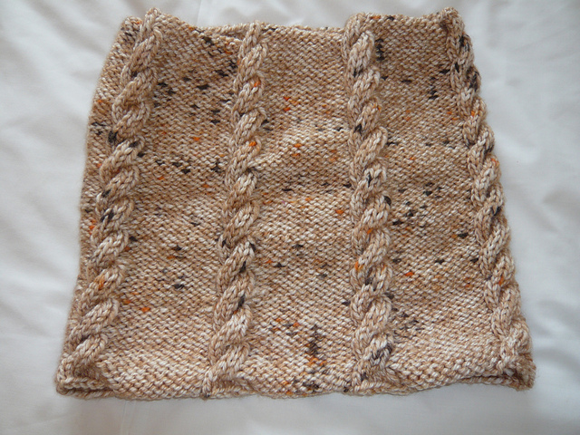 Men’s Cabled Snood