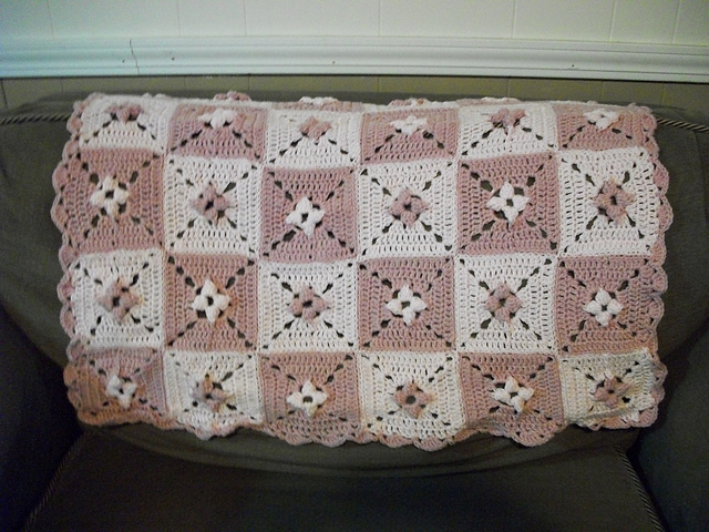 The Crocheted Blanket and Shawl