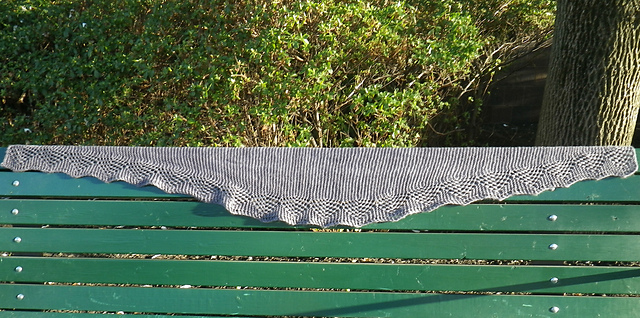 Shell Shawlette