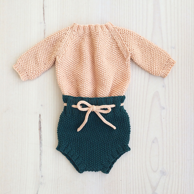 Moss stitch sweater (Genser i perlestrikk)