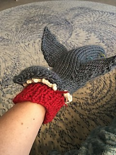 Eaten by a Shark Mitts