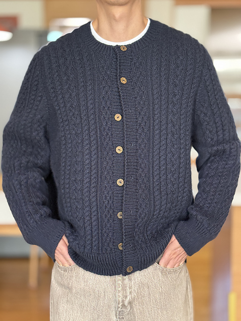 Cable It Cardigan