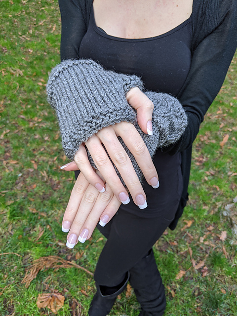 Awareness Wrist Warmers