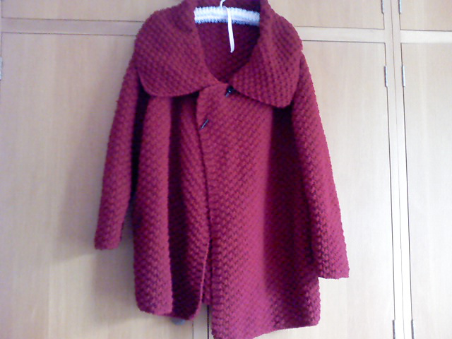 Ravelry: Style 3 - Flap Collar Coat with Texture Stitch pattern by ...