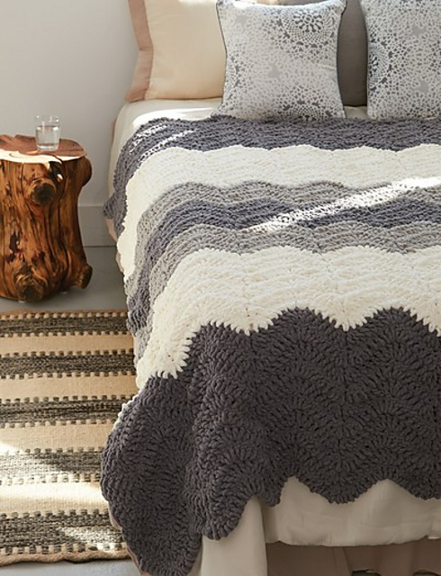 Grey Scale Blanket