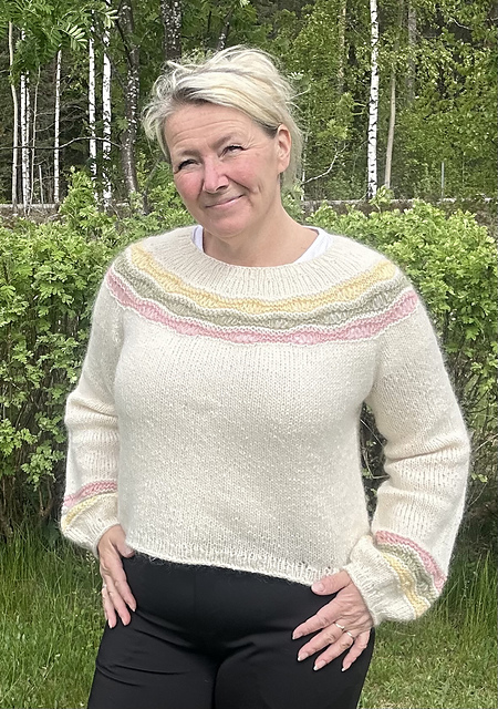 Vårstrikk genser / Spring Knitting Sweater