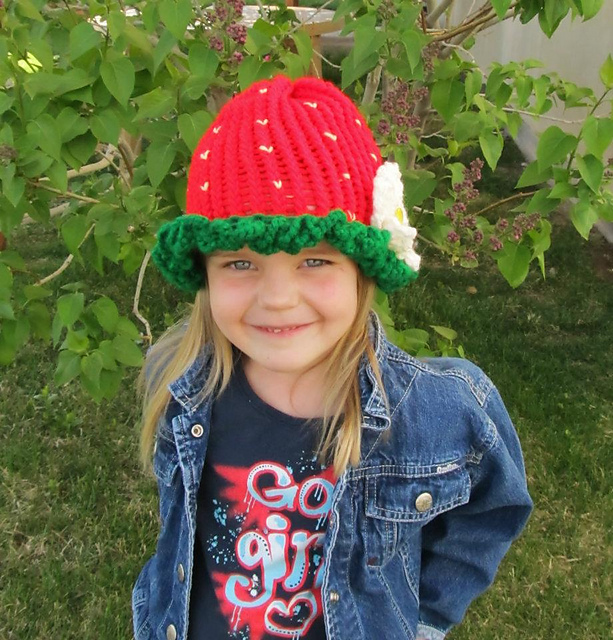 Sweet Strawberry Hat
