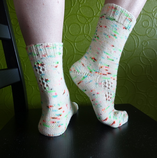 Flowering socks