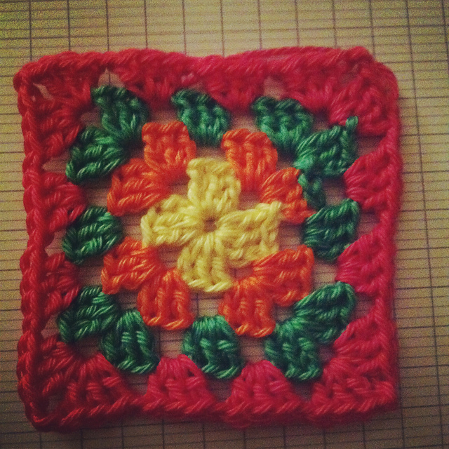 Granny square bag