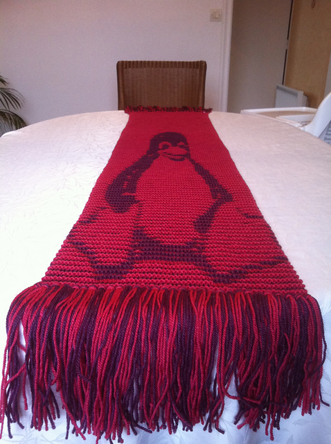 Linux scarf / Tux