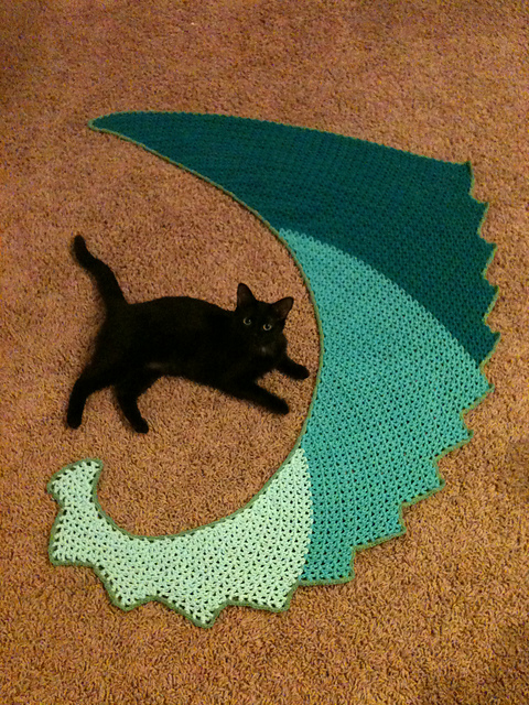 Variable Star Shawl