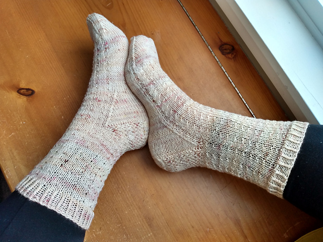 Cherry Scones Socks