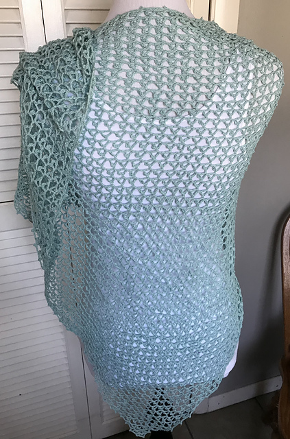 Aquamarine Shawl