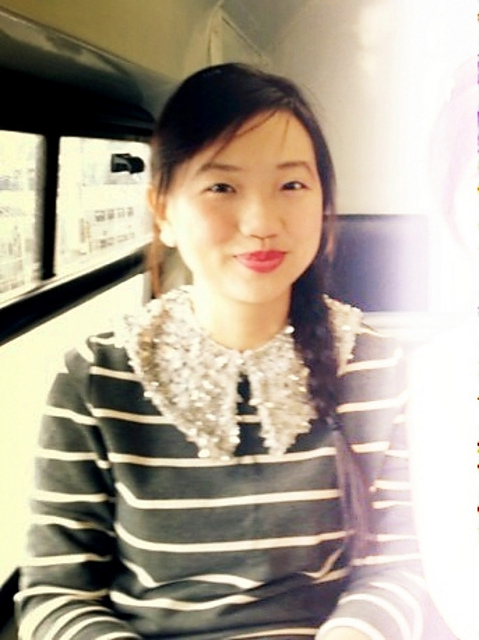 Knitted Sequined Collar
