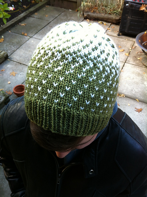 Falling Snow Hat