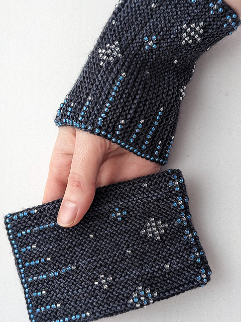 Christmas Lights Beaded Cuffs