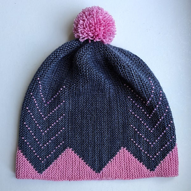Fast Forward Beaded Beanie