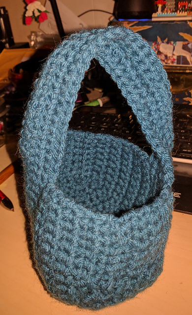 Crochet Mobius Basket