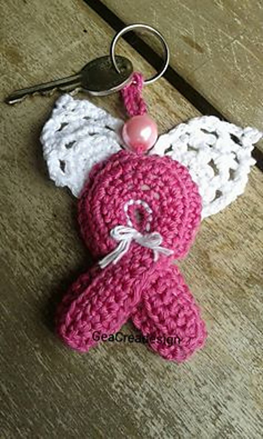 Ribbon keychain