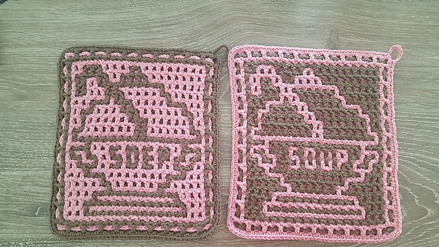 Pannenlap-soep, potholder-soup