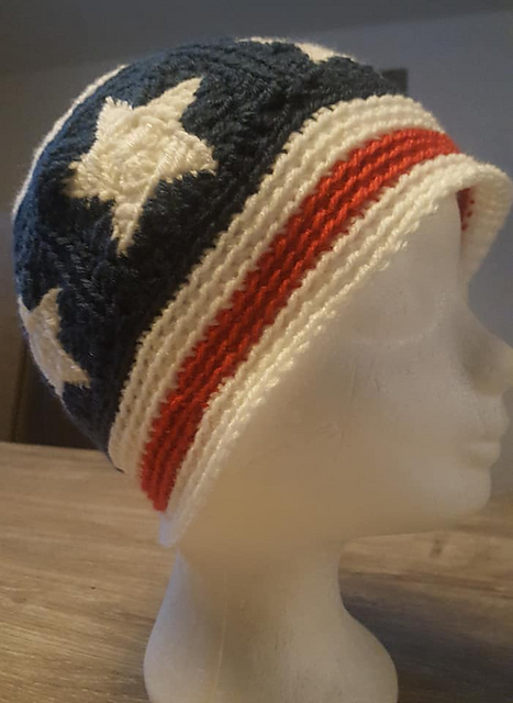 American stars and stripes hat