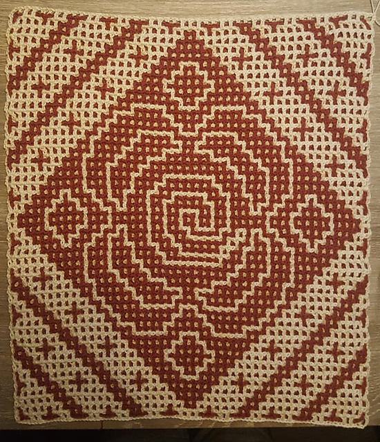 The Rose block interlocking