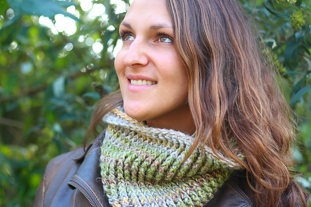 Ribbed Cowl