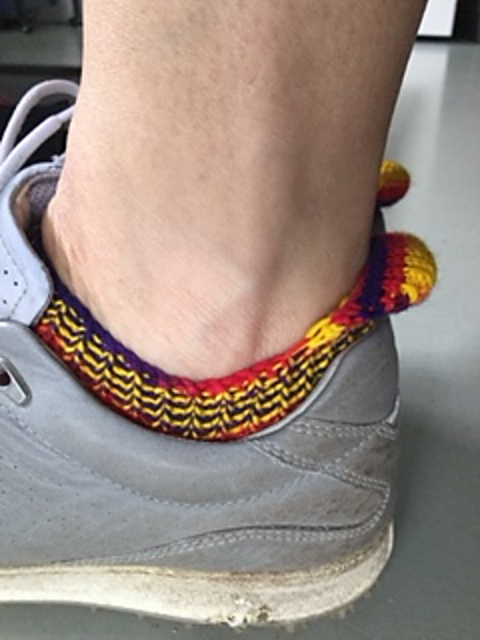 blaadjes sneaker socks