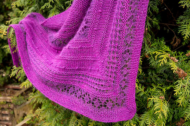 StayHomeAndKnit Together shawl