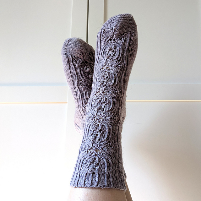 Spring Bloom Socks