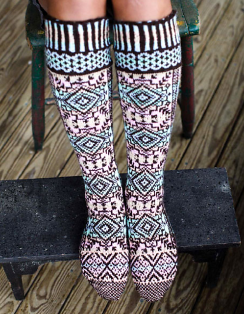 Susan's Storm Knee-highs