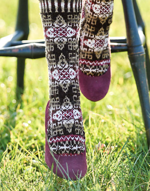 Katey's Acorn Socks