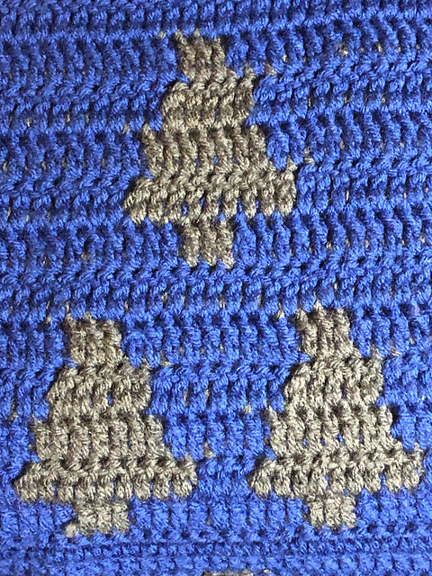 Winter Pines Holiday Scarf