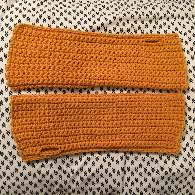 Easy Crochet Wrist Warmers