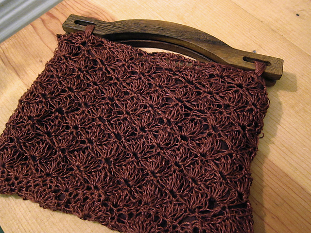 Crochet Lace Clutch