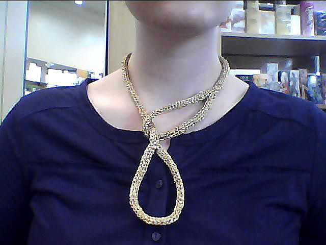 Instant Gratification I-Cord Necklace