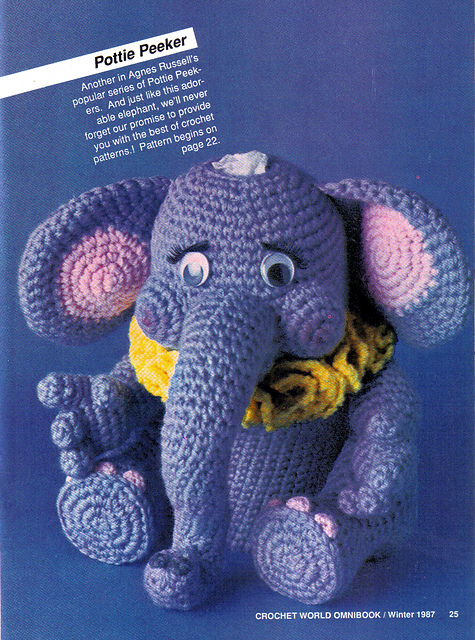 Emma Elephant Pottie Peeker